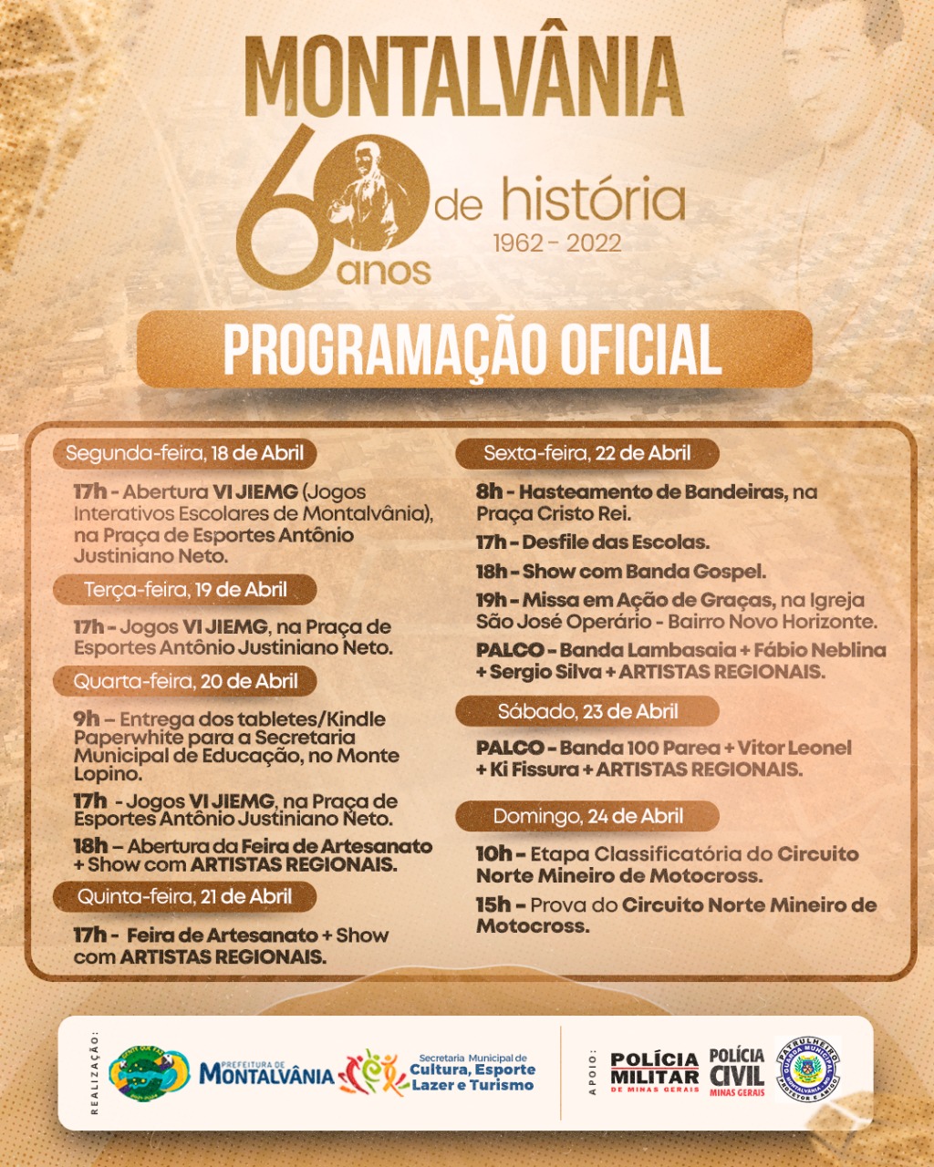 CARTAZ PROGRAMAÇÃO